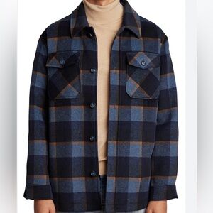 PAISLEY & GRAY BLUE BUFFALO CHECK PLAID SHACKET Jacet S